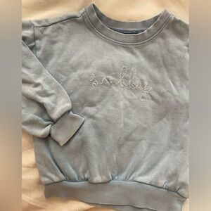 Old Navy Light Blue Kids Sweatshirt “sally”